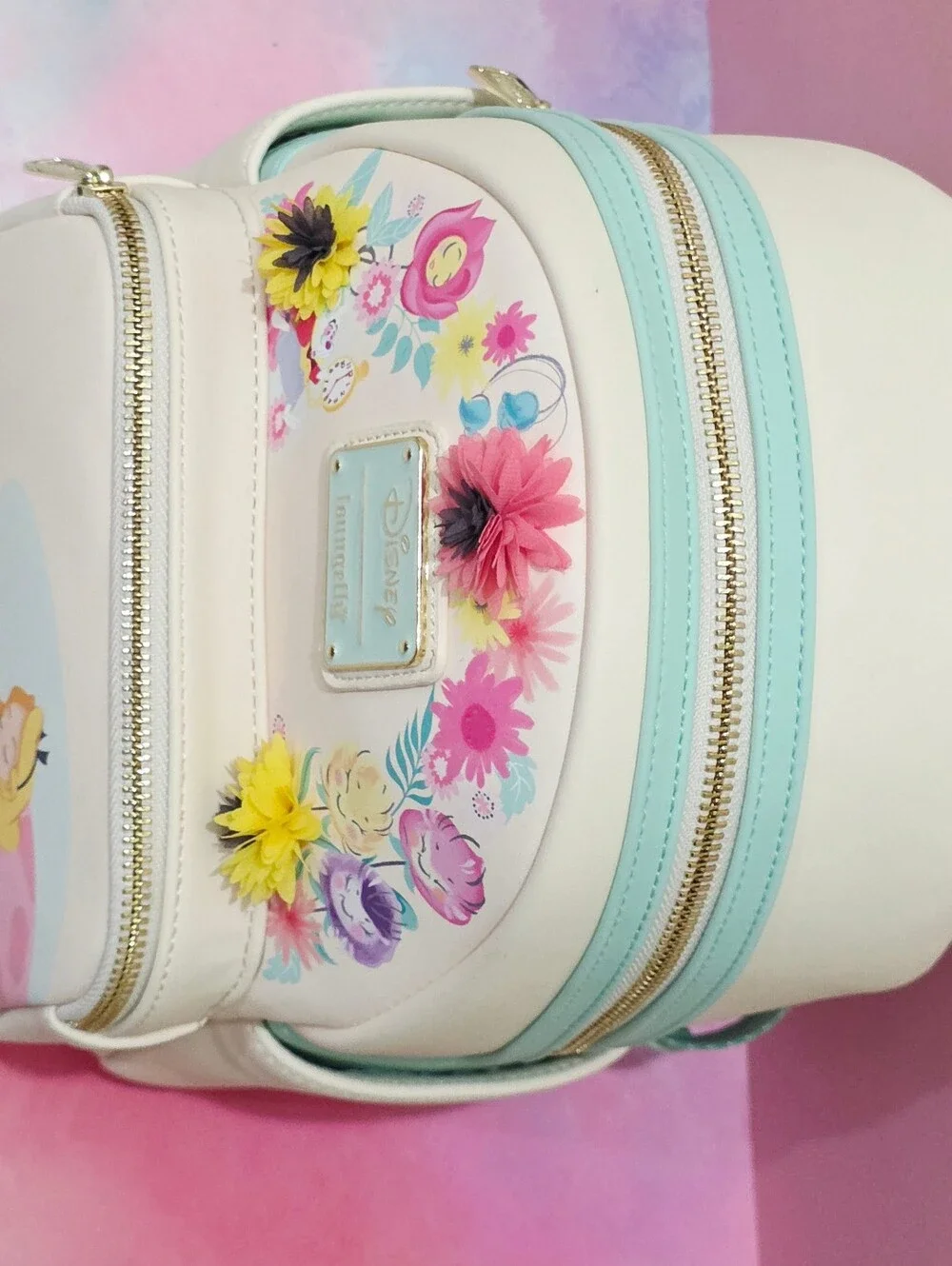 Loungefly Disney Alice in Wonderland Garden Flowers Mini Backpack Gift Set